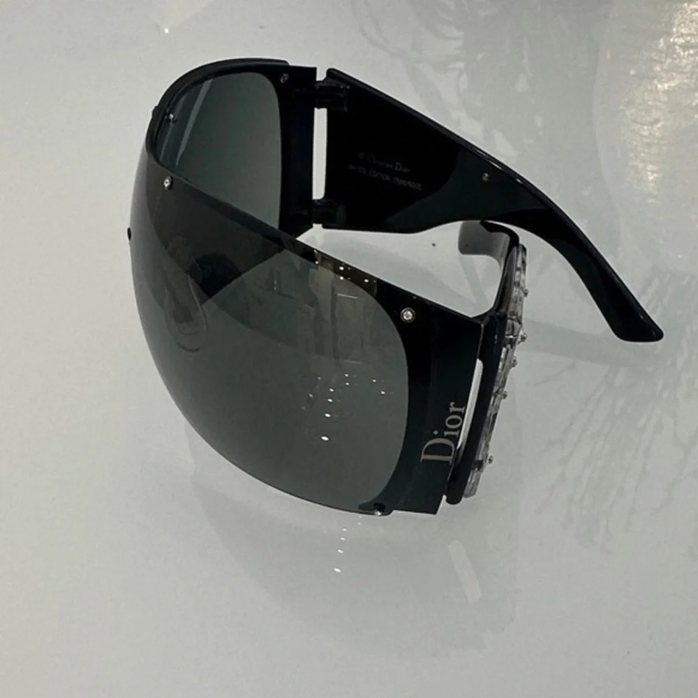 Christian Dior Swarovski Grand Salon Sunglasses.Black - Picture 6 of 7